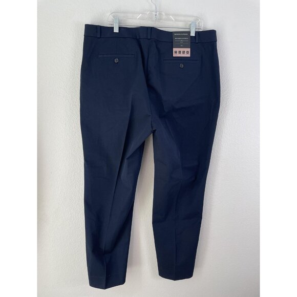 Banana Republic Pants Womens 18L Blue Avery Mid Rise Straight Ankle Dress Work - Picture 4 of 8